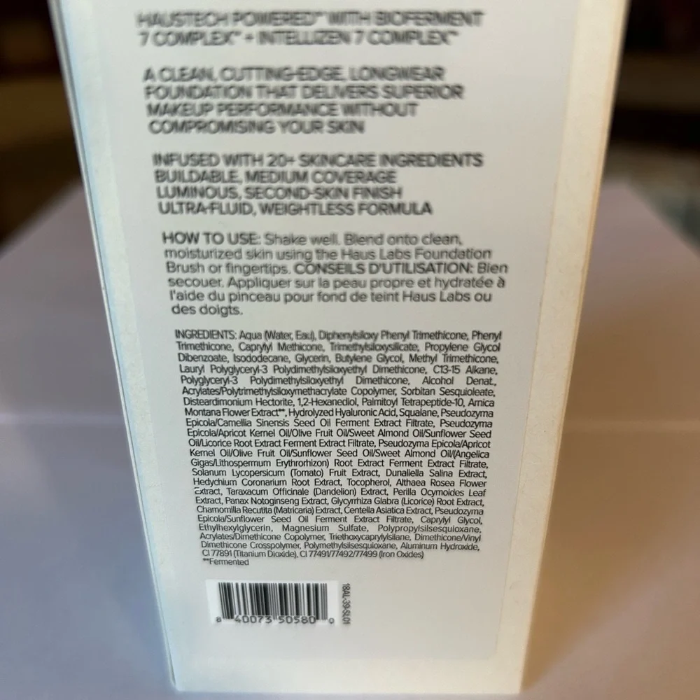 NWT🌷#160 - Haus Labs Triclone Skin Tech Medium Coverage Foundation
